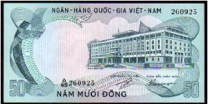 *VIETNAM-SOUTH*
________________

50 Dong
Pk 30
---------------- Banknote
