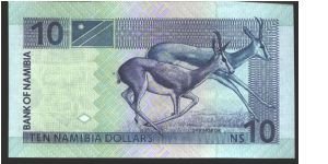 Banknote from Namibia