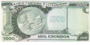 Banknote from Mozambique