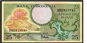 25 Rupiah
Pk 67
----------------
01-01-1959
---------------- Banknote