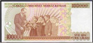 Banknote from Turkey