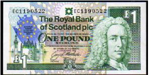 1 Pound
Pk 356 Banknote