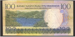 Banknote from Rwanda