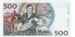 Banknote from Sweden