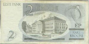 Banknote from Estonia