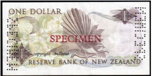 Banknote from New Zealand