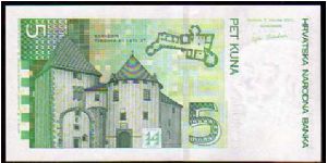 Banknote from Croatia