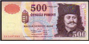 500 Forint
Pk 179 Banknote