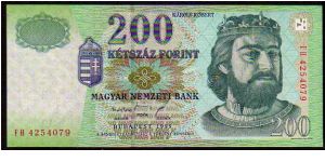 200 Forint
Pk 178 Banknote