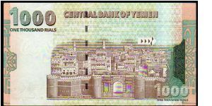 Banknote from Yemen