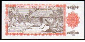 Banknote from Tonga