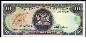 10 Dollars
Pk 38a Banknote