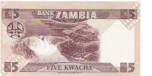 Banknote from Zambia