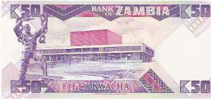 Banknote from Zambia