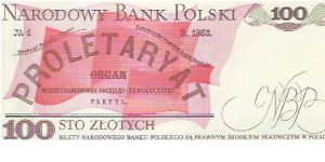 Banknote from Poland