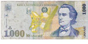 Banknote from Romania