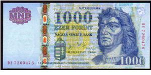 1000 Forint
Pk 189e Banknote