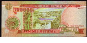 Banknote from Mozambique