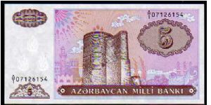 5 Manat__

Pk 15 Banknote