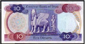 Banknote from Iraq