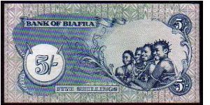 Banknote from Biafra