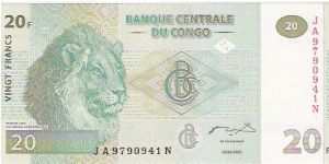 30-06-2003
20 FRANCS
JA 9790941 N

P # 94 Banknote