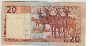 Banknote from Namibia