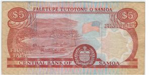 Banknote from Samoa