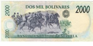 Banknote from Venezuela