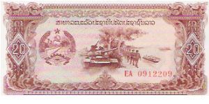 20 KIP
EA 0912209

P # 28 Banknote