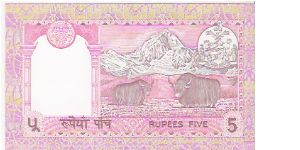 Banknote from Nepal