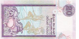 Banknote from Sri Lanka