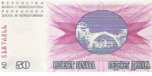 50 DINARA
AD  51878866

P # 12 Banknote