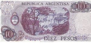 Banknote from Argentina