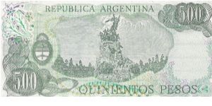 Banknote from Argentina