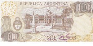 Banknote from Argentina