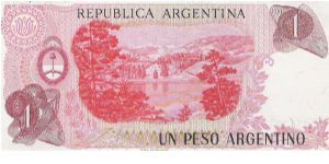 Banknote from Argentina