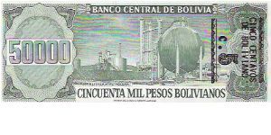 Banknote from Bolivia