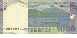 Banknote from Indonesia