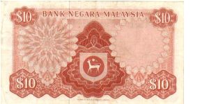 Banknote from Malaysia