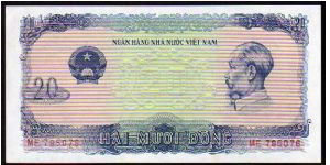 20 Dong
Pk 83a Banknote