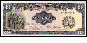 10 Pesos
Pk135b__ND(1949-1969)

(L.1949) Banknote