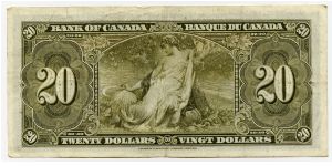 Banknote from Canada