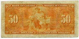 Banknote from Canada