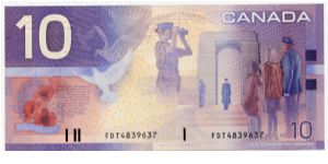 Banknote from Canada