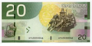 Banknote from Canada