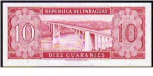 Banknote from Paraguay