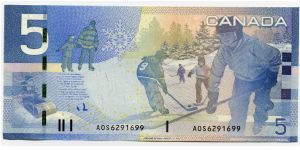 Banknote from Canada