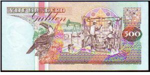 Banknote from Suriname