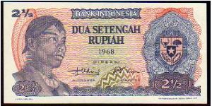 2,1/2 Rupiah
Pk 103 Banknote